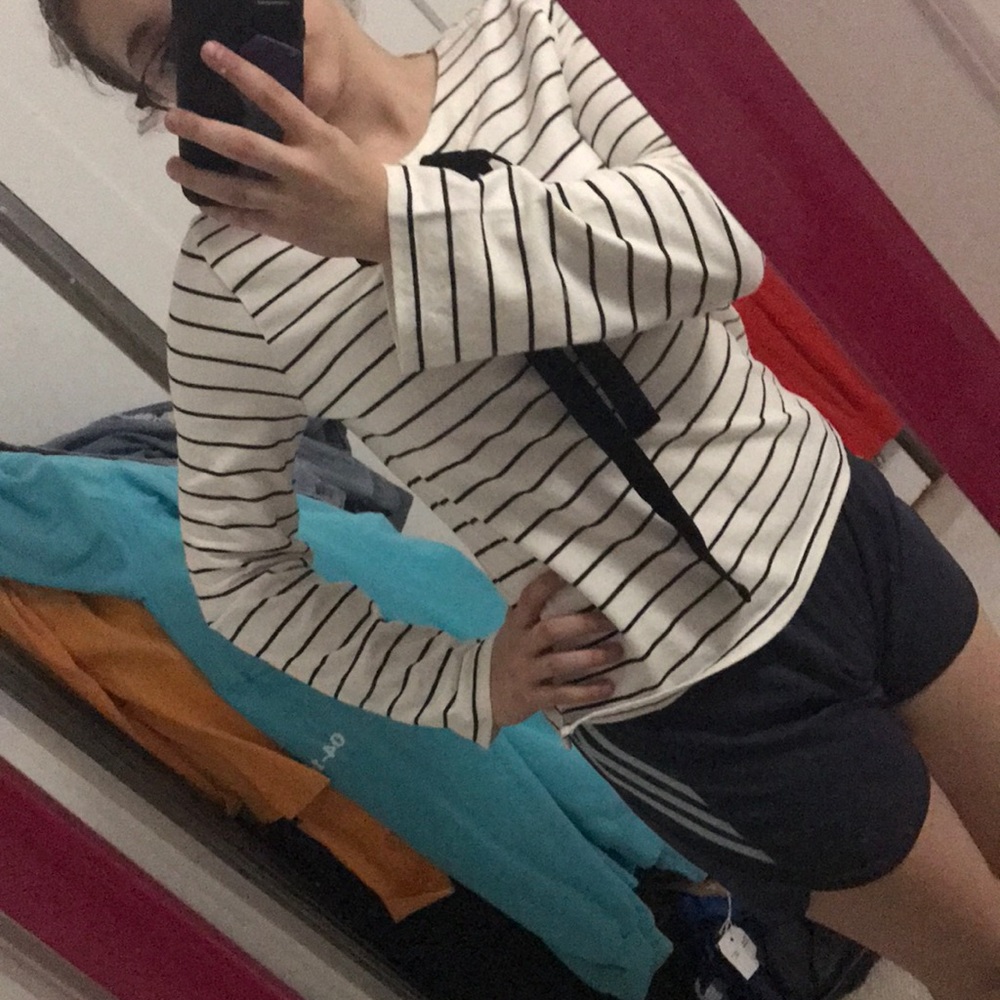 SUPER CUTE J CREW STRIPED TOP